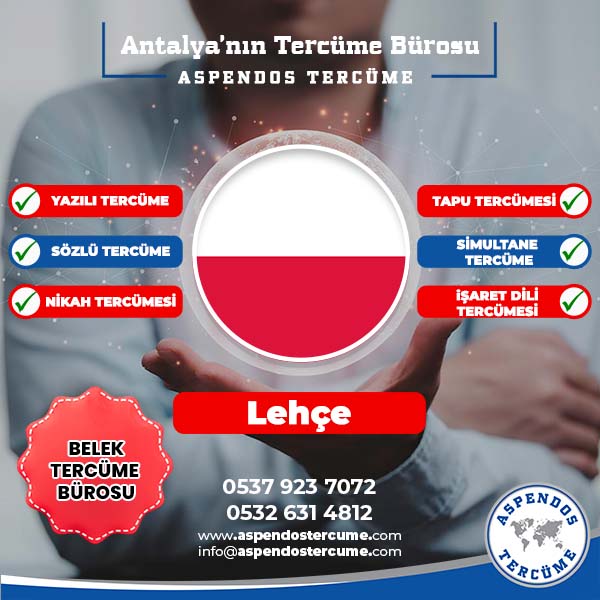 Antalya_Belek_Lehce_Tercume_Hizmeti