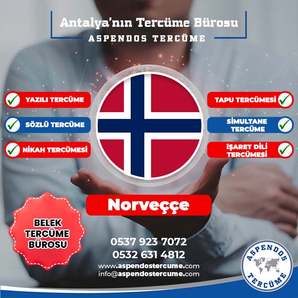 Antalya_Belek_Norvecce_Tercume_Hizmeti