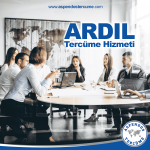 Antalya Ardıl Tercüme