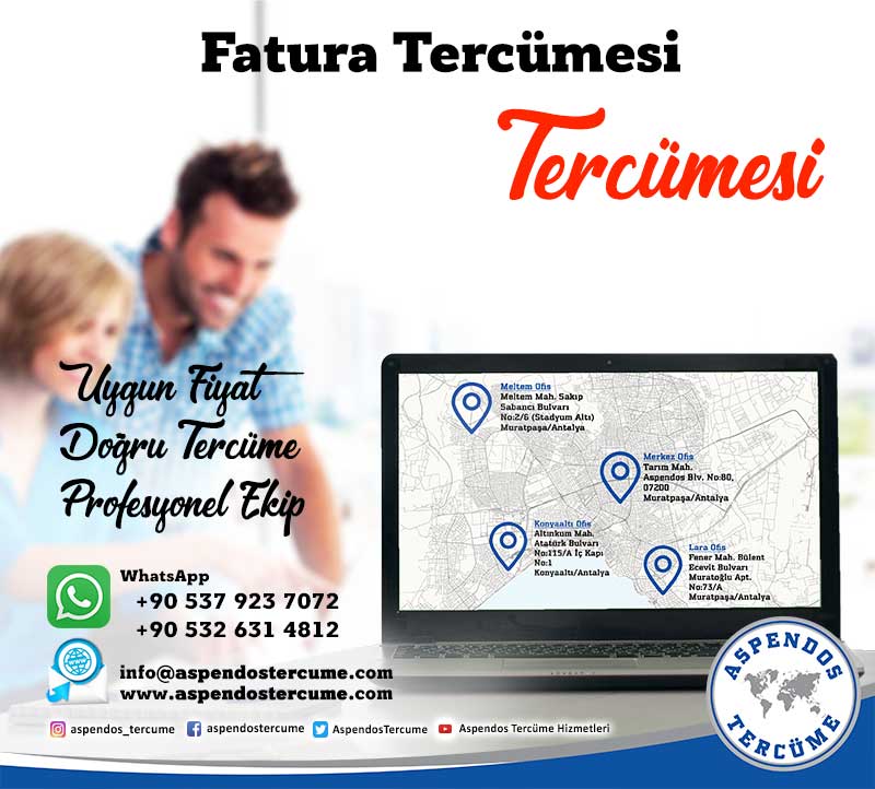 Fatura_Tercumesi