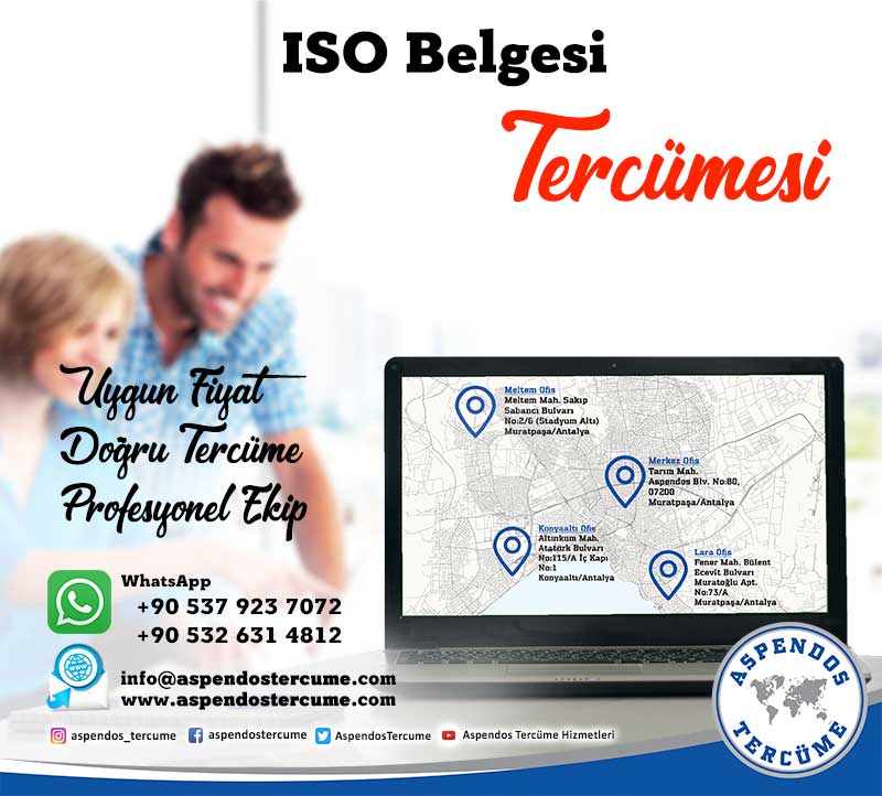 ISO_Belgesi_Tercumesi